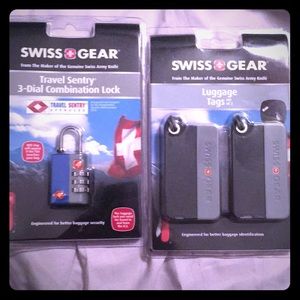 Luggage tags and 3-dual combination lock